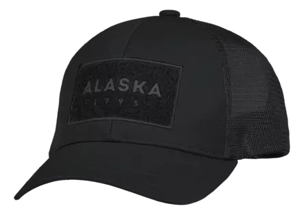 Alaska Trucker Cap Black - Metsästäjän päähineet - 6438347050466 - 1