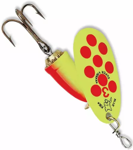 Blue Fox Super Vibrax Hot Pepper no 2 6g - Perinteiset lippauistimet - 340060016 - 1