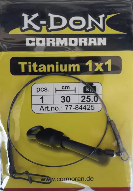 Daiwa Cormoran Titanium 1x1 25kg - Valmisperukkeet - 4027093356056 - 2