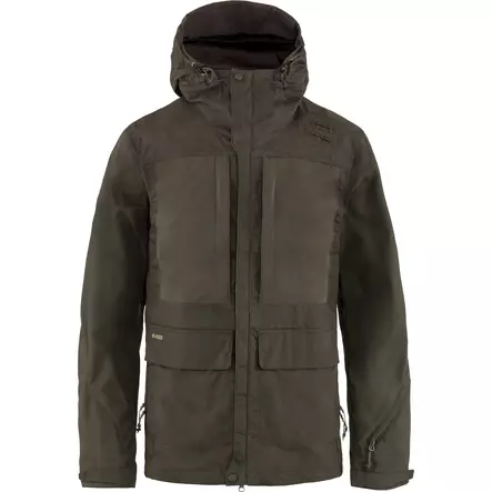 Fjällräven Lappland Hybrid Jacket Dark Olive - Miesten metsästystakit - 7323450161446 - 1