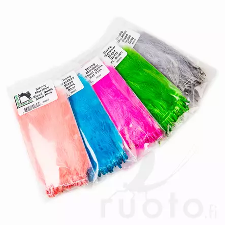 Hareline Marabou Strung Blood Quills Marabou, perhonsidontaan - Vieheensidontamateriaali - 900453-52-40450300506 - 2