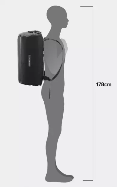 Ortlieb Duffle Lite 60L Black - Varustelaukut - 4013051059886 - 2