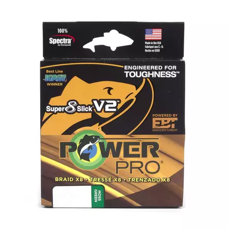 Power Pro Super 8 Slick V2 Moss Green - Monikuitusiimat - 0712649219636 - 2