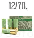 12/70 UnA Copper 3,50mm 32g 10pcs - Metsästyspatruunat, muut materiaalit - 6430068624346 - 2