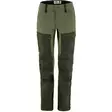 Fjällräven Keb Trousers Curved W Deep Forest-Laurel Green - Housut - 7323450903046 - 1