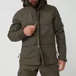 Fjällräven Lappland Hybrid Jacket Dark Olive - Miesten metsästystakit - 7323450161446 - 9