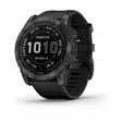 Garmin Fenix 7X Sapphire Solar Hiilenharmaa DLC-titaani ja musta hihna - GPS-paikannuslaitteet ja kellot - 0753759278236 - 1