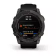 Garmin Fenix 7X Sapphire Solar Hiilenharmaa DLC-titaani ja musta hihna - GPS-paikannuslaitteet ja kellot - 0753759278236 - 4