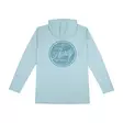 Hardy Script UPF Hoodie Crystal Blue S - Hupparit - 043388019516 - 4