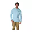 Hardy Script UPF Hoodie Crystal Blue S - Hupparit - 043388019516 - 3