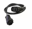 Lowrance Adapter - Black 9-Pin To Blue 7 - Lowrance-lisävarusteet - 9420024145296 - 1