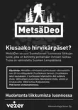 MetsäDeo Hirvikärpäs-sumute 50ml - Hyttyskarkottimet - 6429830095026 - 2