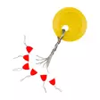 Mikado Floating Stopper White/Red Fluorescent - Feeder-liittimet, helmet & stopparit - 5900637162636 - 1