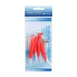 Mikado Hair Tube Rig Red/White - Pohjaonginta- & turskarigit - 5900637138426 - 1