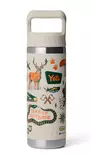 Yeti Rambler 18oz Straw Bottle Cape Summer Camp - Termospullot ja -mukit - 888830659106 - 3