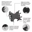 RAM® X-Grip® Holder 10" - RAM Mounts, B-koko - 793442944406 - 4