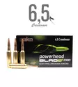 Sako Powerhead Blade Pro 6,5 Crmr 8,0g 20pcs - Patruunat 6,5 Creedmoor - 6438053198346 - 1