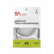 Scientific Anglers Absolute Trout Presentation Leader 11' - Nylonkartioperukkeet - 840309134026 - 2