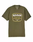 Simms Stamp Lock T-shirt Military Heather - Miesten t-paidat - 694264721346 - 1