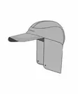 Simms Sunshield Cap Overcast - Lippikset - 694264724026 - 1
