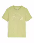 Simms Trout Outline T-Shirt Tent Green - Miesten t-paidat - 694264694466 - 1