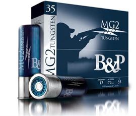 12/70 B&P MG2 Tungsten 35g 10pcs - Metsästyspatruunat, muut materiaalit - 8033629508116 - 1