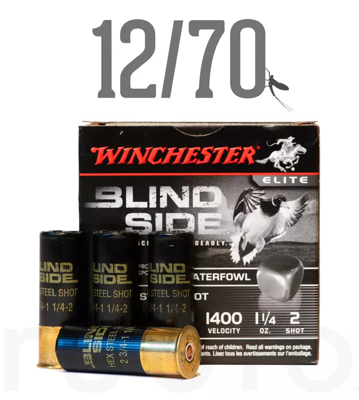 12/70 Winchester Blind Side 35g 25pcs - Metsästyspatruunat, teräs - 020892020726 - 1