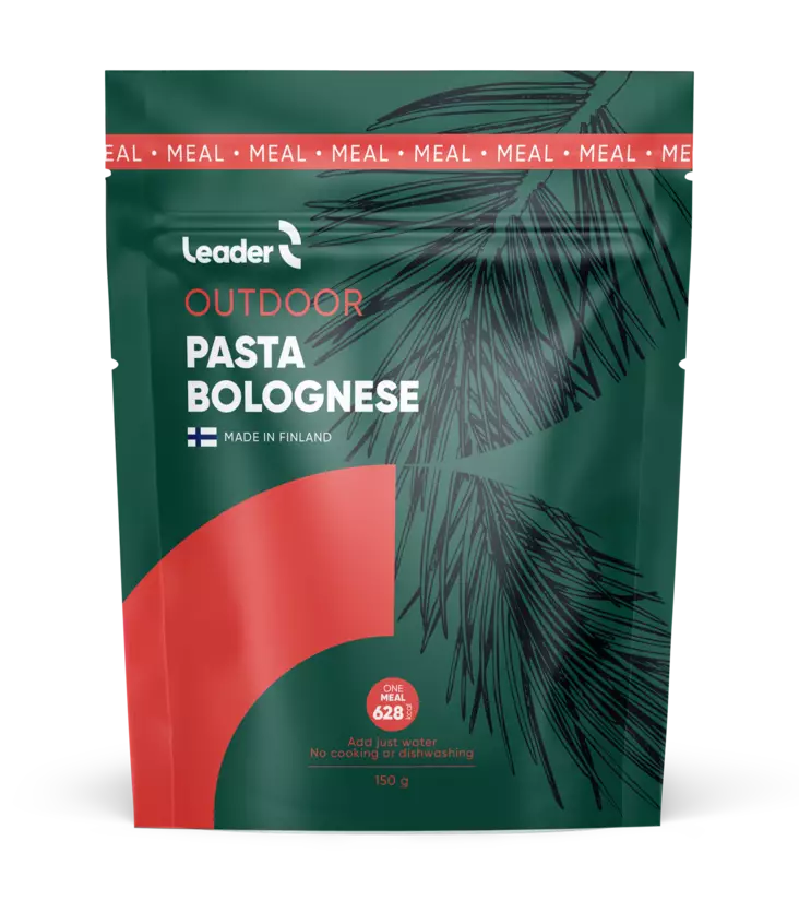 Leader Outdoor Pasta Bolognese 150g - Retkiruuat - 6430080443406 - 1