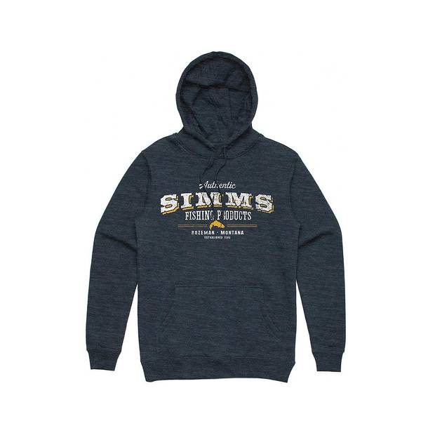 Simms Working Class Hoody Navy Heather - Hupparit - 694264491836 - 1