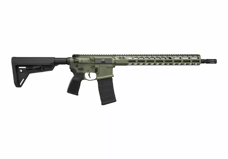 Sig Sauer M400 SDI 5.56 NATO 16in Moss Green 30rd - Kiväärit AR-15 tai vastaavat - 798681701216 - 1