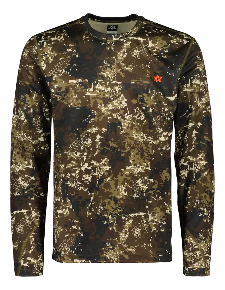 Alaska CoolDry Mens LS T-Shirt BlindTech Forest - Metsästäjän alus- ja väliasut - 6438347049606 - 1