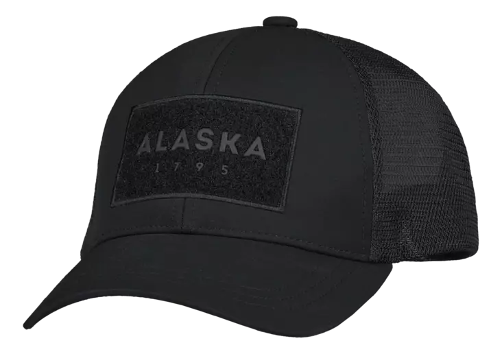 Alaska Trucker Cap Black - Metsästäjän päähineet - 6438347050466 - 1
