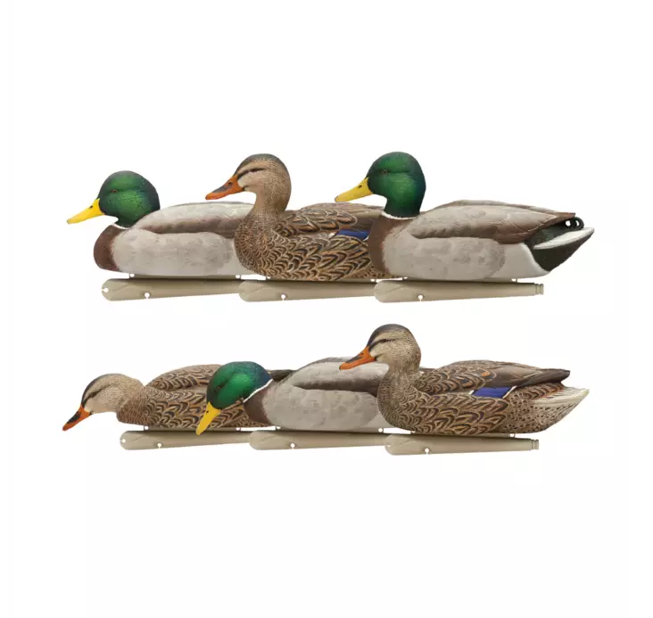 Avian-X Topflight Fusion Mallards 6pcs - Houkutuskuvat / -kaaveet - 810280080766 - 1