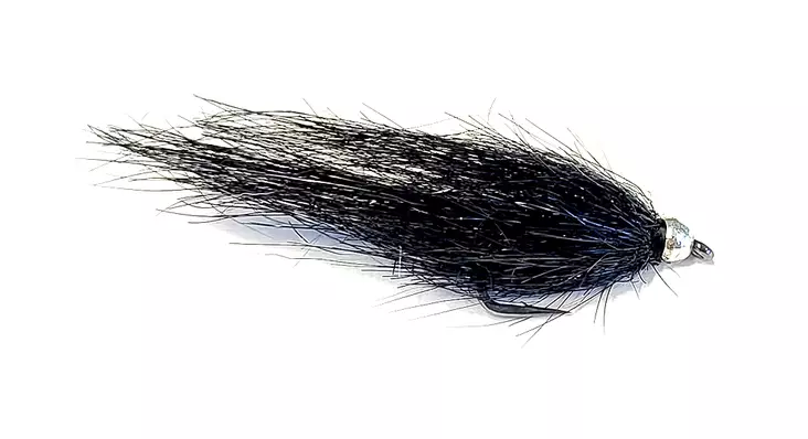 Bead Head Supertinseli Black -streameri - Streamerit ja liitsit - 8859202536686 - 10