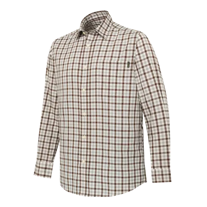 Beretta Bryggen Shirt Grey and Brown check - Metsästäjän paidat - 8051832694976 - 1