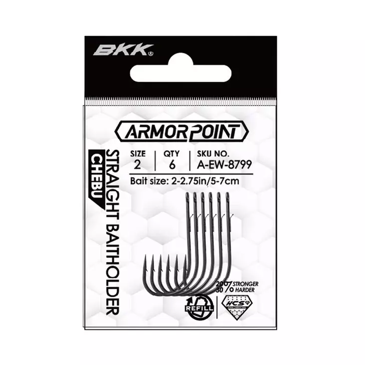 BKK Armorpoint Straight Chebu Baitholder - Jigikoukut - 6941780959666 - 2
