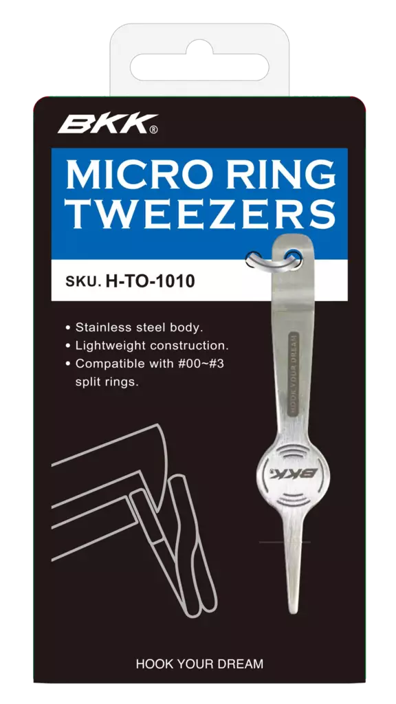 BKK Micro Ring Tweezers - Pihdit - 6974190008686 - 1