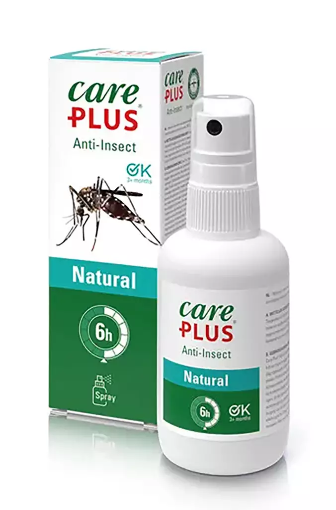 Care Plus Anti-insect Natural Spray 60ml - Hyttyskarkottimet - 8714024326276 - 1