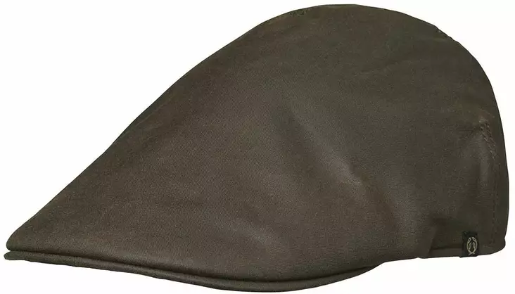 Chevalier Torre Waxed Cotton Sixpence Cap Leather Brown - Metsästäjän päähineet - 808491153676 - 1