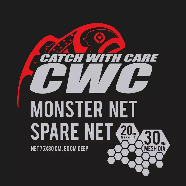 CWC Monster Spare Net D20/D30 - Haavit - 7340029432806 - 1