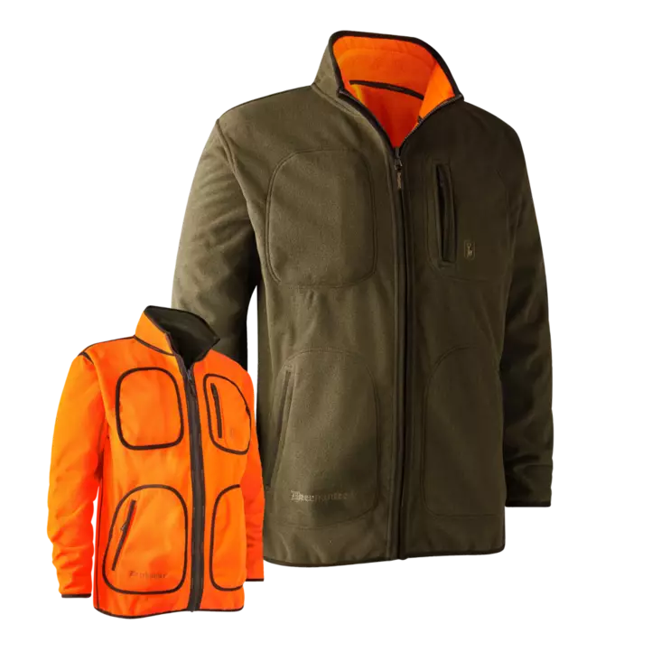 Deerhunter Gamekeeper Reversible Fleece Jacket - Miesten metsästystakit - 5702827190456 - 1