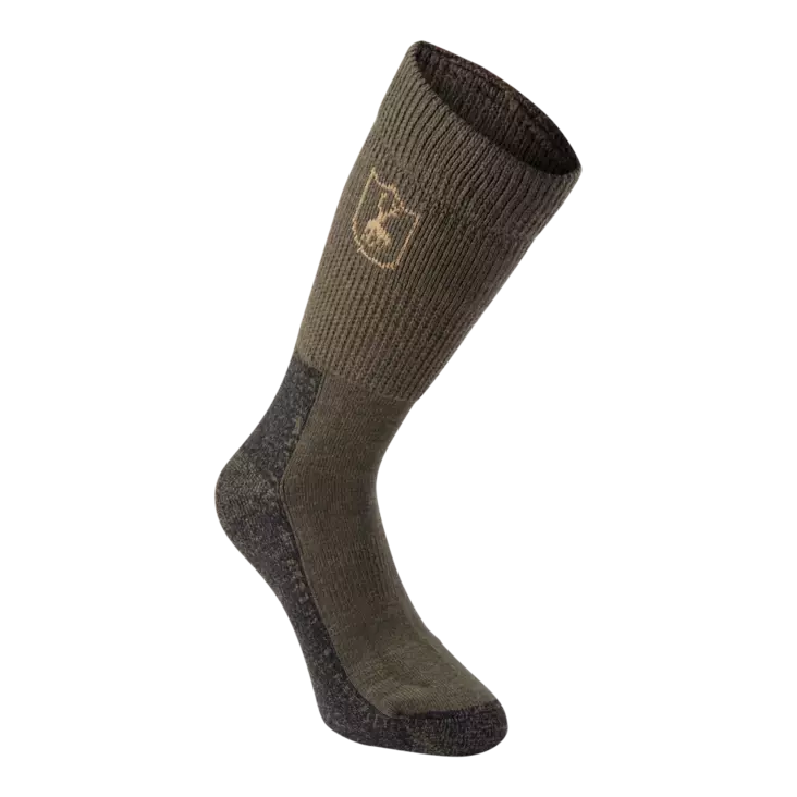 Deerhunter Wool Socks Deluxe Short Grape Leaf - Metsästäjän sukat - 5702827156636 - 1