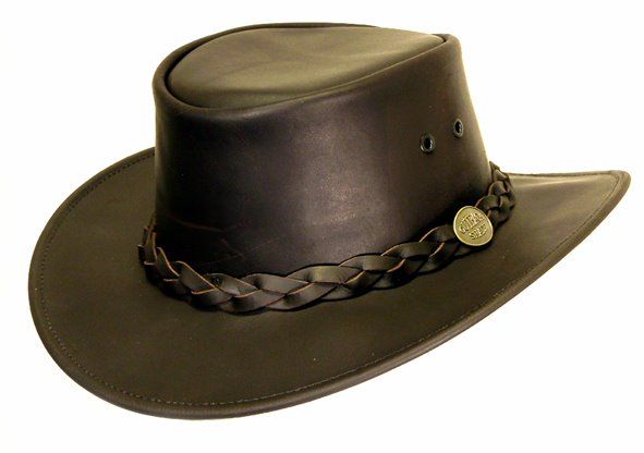 Dingo Oil Australian Leather Hat -lierihattu - Lippikset, pipot, päähineet - 9331670071696 - 1