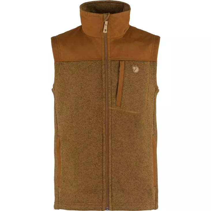 Fjällräven Buck Fleece Vest M Chestnut - Välitakit - 7323450725716 - 1