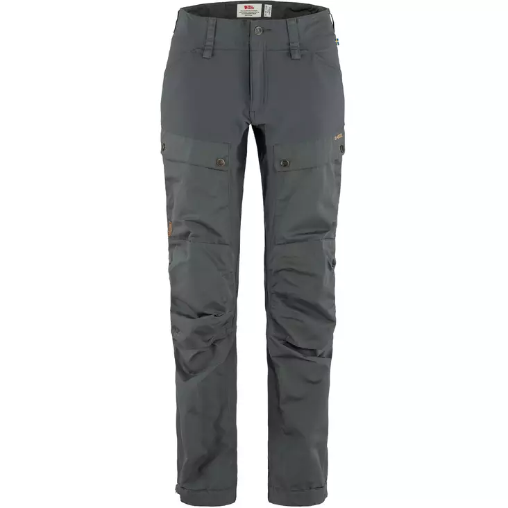 Fjällräven Keb Curved Womens Basalt - Housut - 7323450799526 - 1