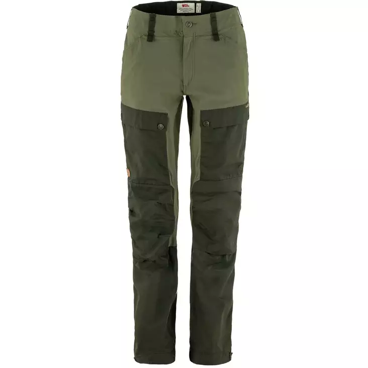 Fjällräven Keb Trousers Curved W Deep Forest-Laurel Green - Housut - 7323450903046 - 1