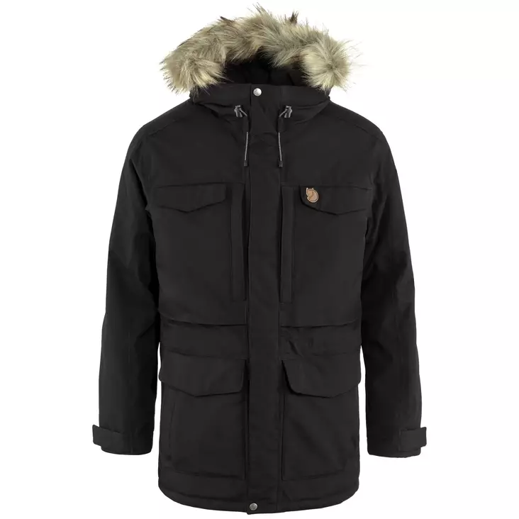 Fjällräven Nuuk Parka M Black - Muut takit - 7323450789046 - 1