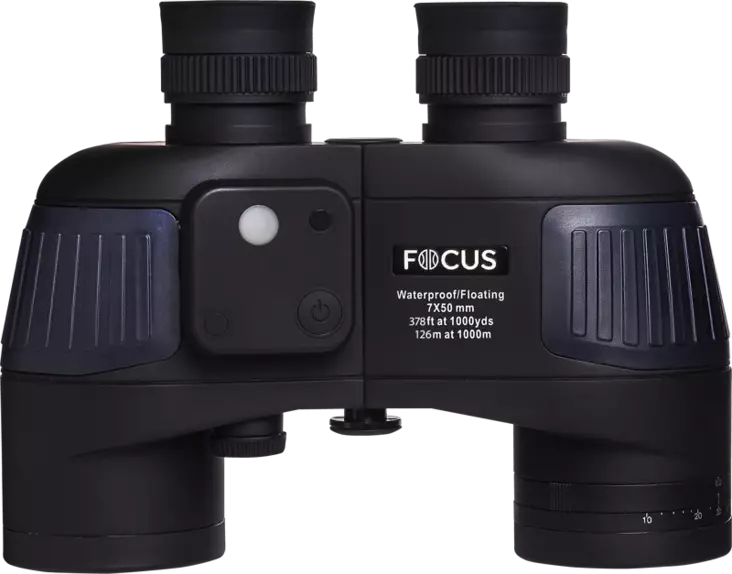 Focus Aquafloat 7x50 Waterproof Compass - Perinteiset katselukiikarit - 7391879031046 - 1