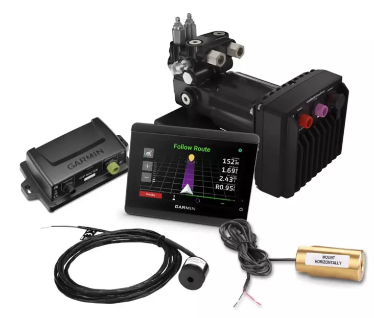 Garmin Hydraulic Reactor 40 -peruspaketti, SmartPump V2 ja GHC 50-automaattiohjauslaite - Tutkat, VHF:t ja autopilotit - 0753759302856 - 1