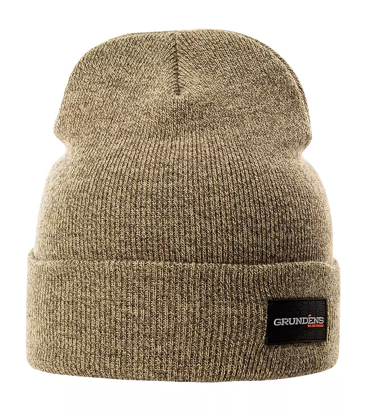 Grundens Watchhouse Beanie Logo Heather Loden - Pipot - 0840316314596 - 1